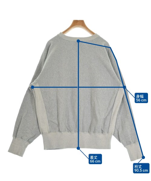 INSCRIRE（アンスクリア）スウェット グレー サイズ:XL レディース/2200615624044