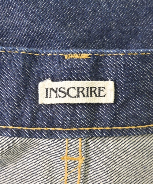 INSCRIRE（アンスクリア）デニムパンツ 紺 サイズ:33(L位) メンズ/2200609541197