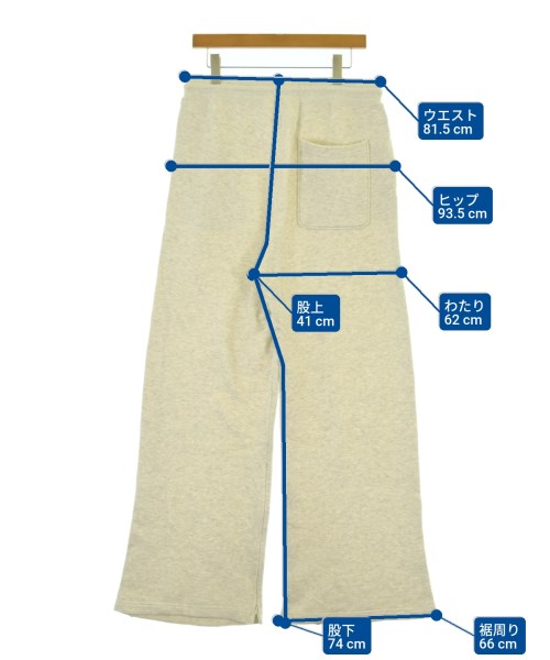 INSCRIRE（アンスクリア）スウェットパンツ グレー サイズ:L レディース/2200672889141