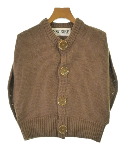 INSCRIRE(アンスクリア)ベスト 茶 サイズ:-(XS位)/2200670682027