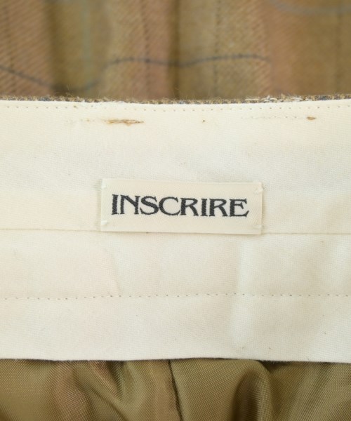 INSCRIRE（アンスクリア）ひざ丈スカート ベージュ サイズ:38(M位) レディース/2200675222075