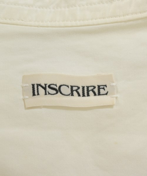 INSCRIRE（アンスクリア）カジュアルシャツ 白 サイズ:F レディース/2200670481187
