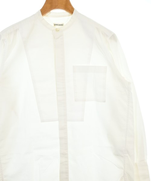 INSCRIRE（アンスクリア）カジュアルシャツ 白 サイズ:F レディース/2200670481187