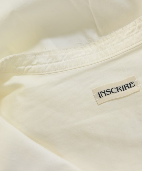 INSCRIRE（アンスクリア）カジュアルシャツ 白 サイズ:F レディース/2200670481187