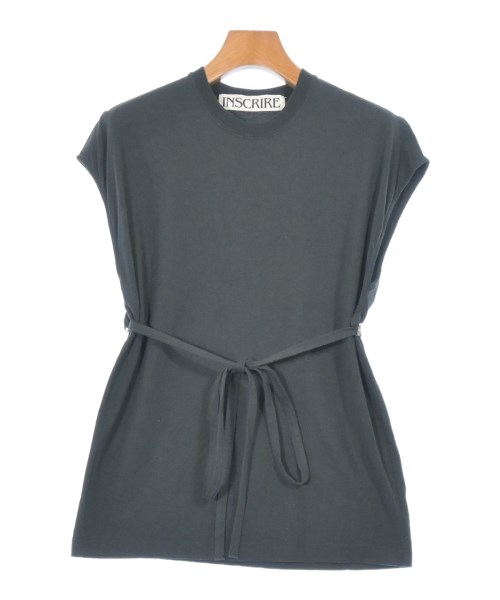 INSCRIRE(アンスクリア)Tシャツ・カットソー 黒 サイズ:38(M位)/2200673232014