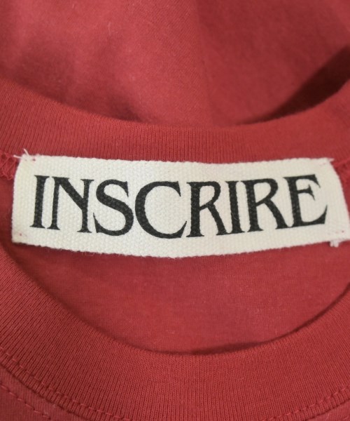 INSCRIRE（アンスクリア）ノースリーブ 赤 サイズ:38(M位) レディース/2200671796501