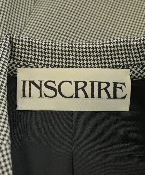 INSCRIRE（アンスクリア）ジャケット 黒 サイズ:36(S位) レディース/2200676871012