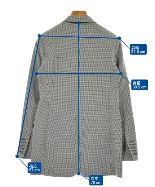 INSCRIRE（アンスクリア）ジャケット 黒 サイズ:36(S位) レディース/2200676871012