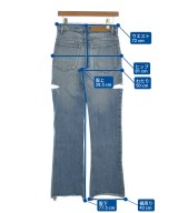 INSCRIRE（アンスクリア）デニムパンツ 青 サイズ:29(L位) レディース/2200677143019
