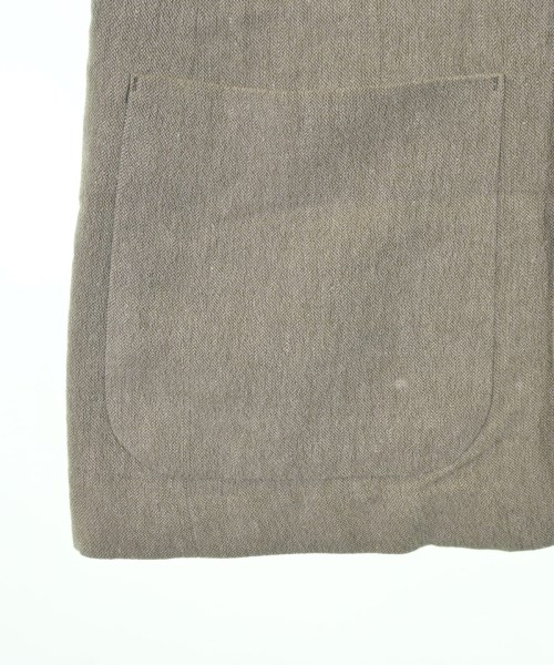 INSCRIRE（アンスクリア）ノーカラージャケット ベージュ サイズ:38(M位) レディース/2200676225037