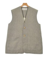 INSCRIRE（アンスクリア）ノーカラージャケット ベージュ サイズ:38(M位) レディース/2200676225037