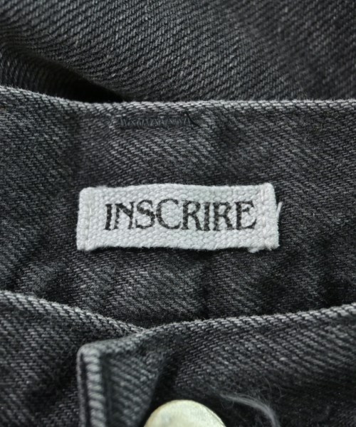 INSCRIRE（アンスクリア）デニムパンツ 黒 サイズ:30(M位) メンズ/2200679059011