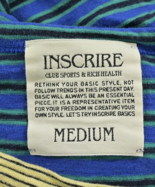 INSCRIRE（アンスクリア）Tシャツ・カットソー 黄 サイズ:M レディース/2200689598135