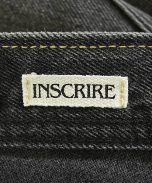 INSCRIRE（アンスクリア）デニムパンツ グレー サイズ:L レディース/2200695617172