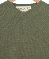 INSCRIRE（アンスクリア）ニット・セーター カーキ サイズ:-(XL位) メンズ/2200682518017