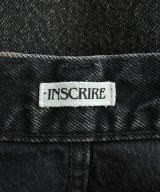 INSCRIRE（アンスクリア）デニムパンツ 黒 サイズ:30(M位) レディース/2200681841048