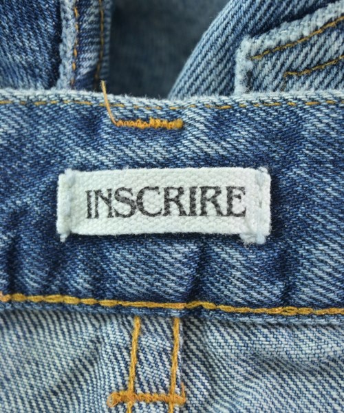 INSCRIRE（アンスクリア）デニムパンツ 青 サイズ:38(M位) レディース/2200650119147
