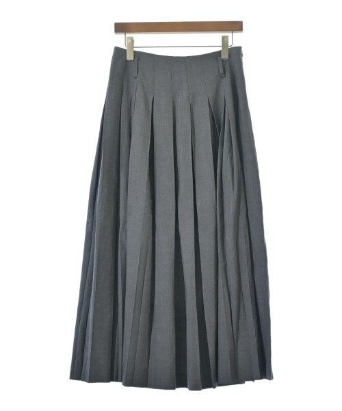 INSCRIRE(アンスクリア)ロング・マキシ丈スカート グレー サイズ:38(M位)/2200646928630