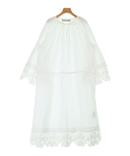 INSCRIRE(アンスクリア)ワンピース 白 サイズ:36(S位)/2200657068011