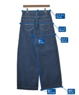 INSCRIRE（アンスクリア）デニムパンツ 青 サイズ:31(XL位) レディース/2200660081014