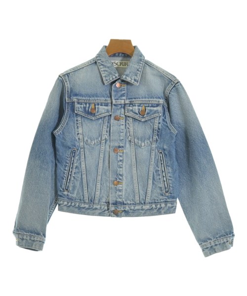 INSCRIRE(アンスクリア)デニムジャケット 青 サイズ:38(M位)/2200661411025