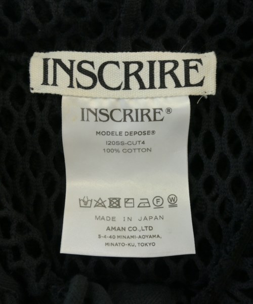 INSCRIRE（アンスクリア）パーカー 黒 サイズ:F レディース/2200661411049