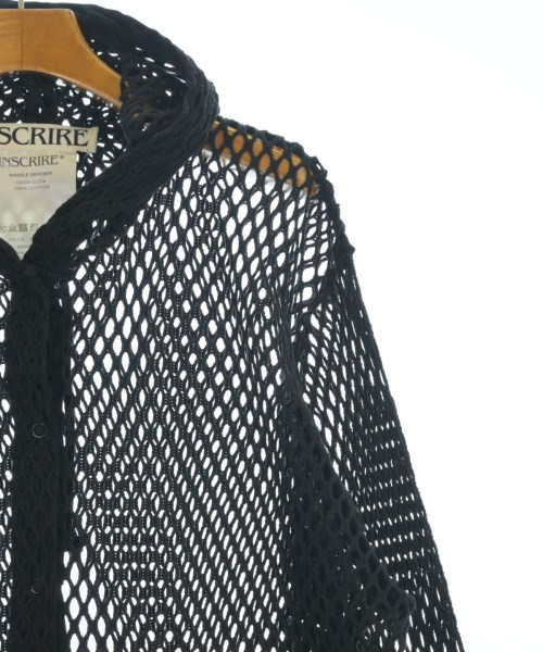 INSCRIRE（アンスクリア）パーカー 黒 サイズ:F レディース/2200661411049