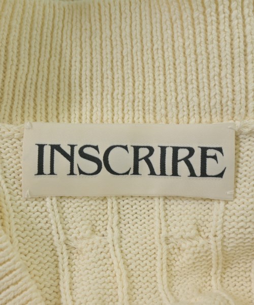 INSCRIRE（アンスクリア）ベスト 白 サイズ:-(M位) レディース/2200711932067