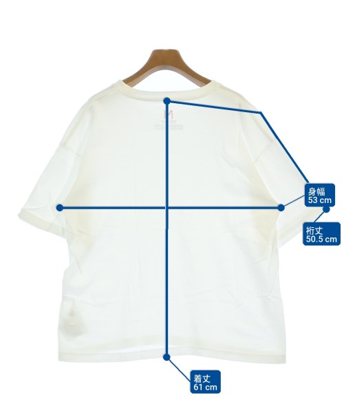 INSCRIRE（アンスクリア）Tシャツ・カットソー 白 サイズ:M レディース/2200710321039