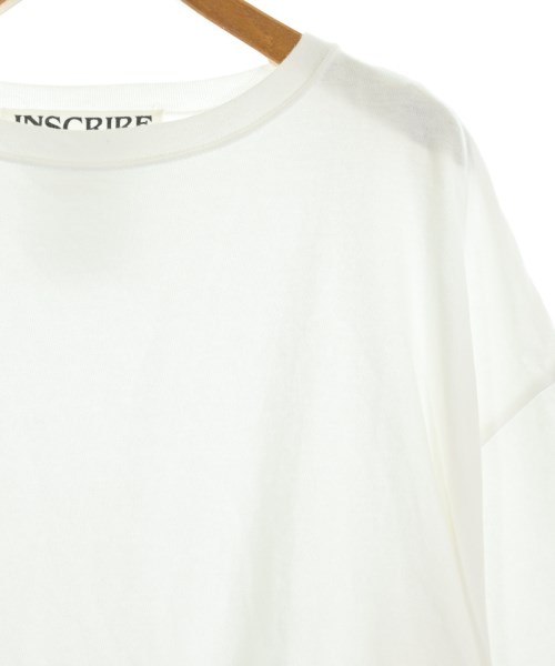 INSCRIRE（アンスクリア）Tシャツ・カットソー 白 サイズ:F レディース/2200709976080