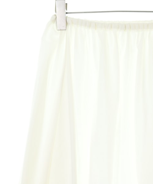 INSCRIRE（アンスクリア）ひざ丈スカート 白 サイズ:36(S位) レディース/2200634153136