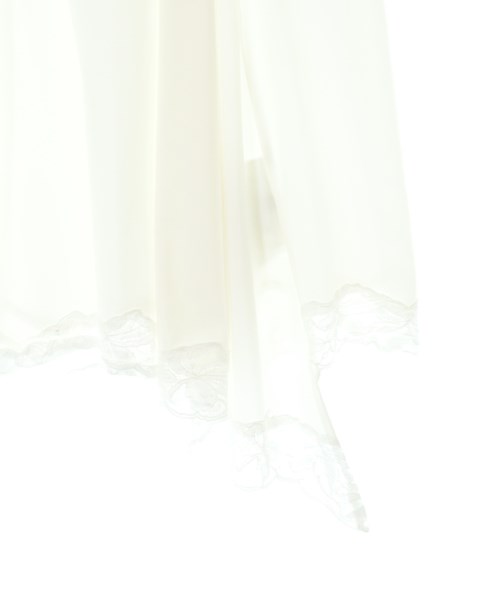 INSCRIRE（アンスクリア）ひざ丈スカート 白 サイズ:36(S位) レディース/2200634153136