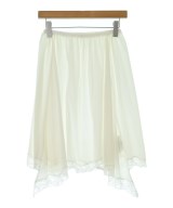 INSCRIRE（アンスクリア）ひざ丈スカート 白 サイズ:36(S位) レディース/2200634153136