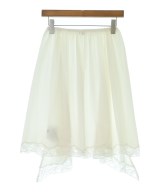 INSCRIRE（アンスクリア）ひざ丈スカート 白 サイズ:36(S位) レディース/2200634153136