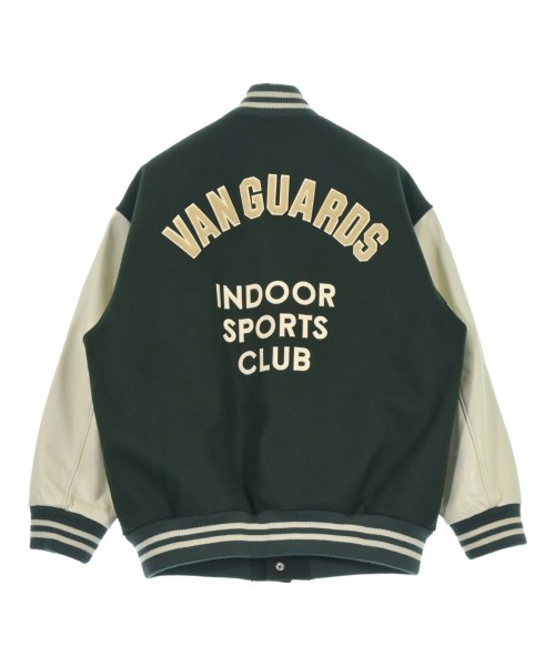 INSCRIRE（アンスクリア）スタジャン 緑 サイズ:M メンズ/2200634987083