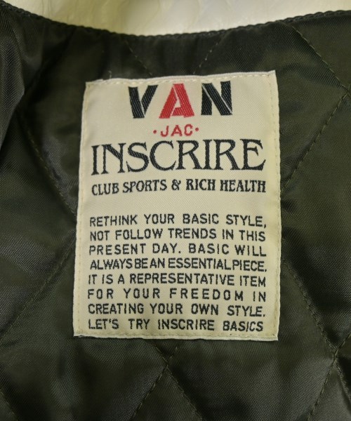 INSCRIRE（アンスクリア）スタジャン 緑 サイズ:M メンズ/2200634987083