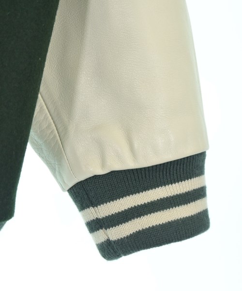 INSCRIRE（アンスクリア）スタジャン 緑 サイズ:M メンズ/2200634987083