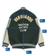 INSCRIRE（アンスクリア）スタジャン 緑 サイズ:M メンズ/2200634987083