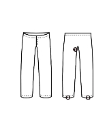 INSCRIRE（アンスクリア）デニムパンツ 紺 サイズ:36(S位) レディース/2200648360018