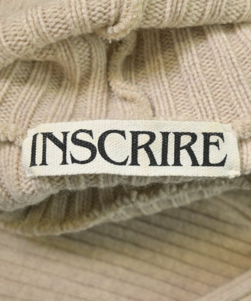 INSCRIRE（アンスクリア）ワンピース ベージュ サイズ:38(M位) レディース/2200638724288