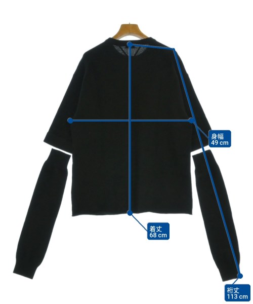 INSCRIRE（アンスクリア）ニット・セーター 黒 サイズ:M レディース/2200648623038