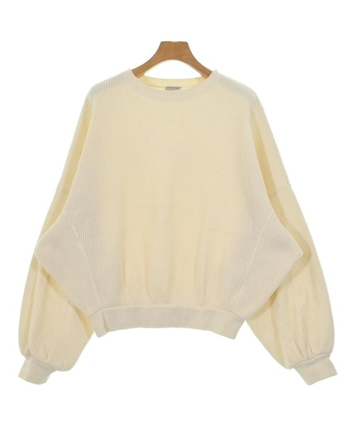 INSCRIRE(アンスクリア)スウェット 白 サイズ:36(S位)/2200641874109