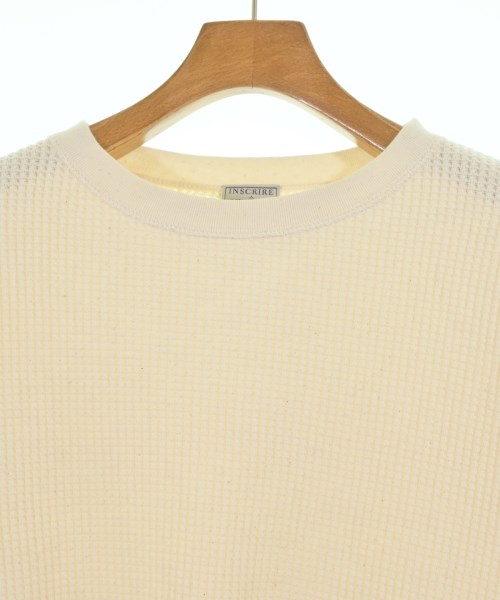 INSCRIRE（アンスクリア）スウェット 白 サイズ:36(S位) レディース/2200641874109