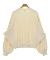 INSCRIRE（アンスクリア）スウェット 白 サイズ:36(S位) レディース/2200641874109