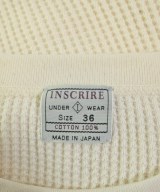 INSCRIRE（アンスクリア）スウェット 白 サイズ:36(S位) レディース/2200641874109