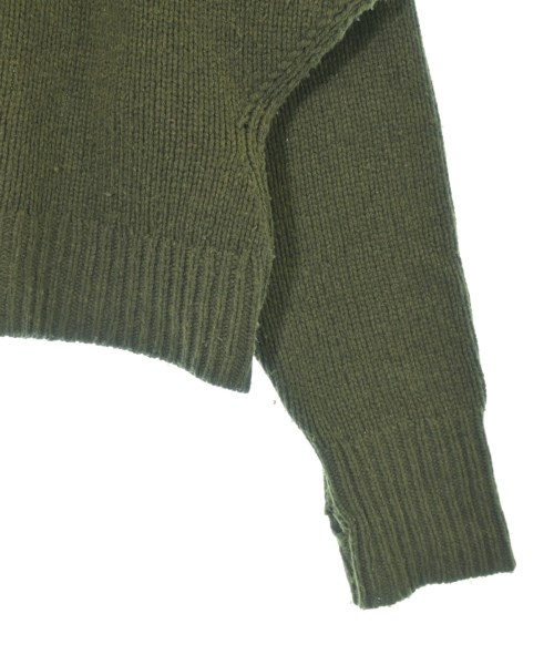 INSCRIRE（アンスクリア）ニット・セーター カーキ サイズ:F レディース/2200641912061