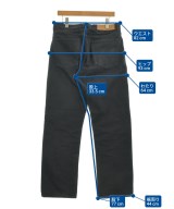 INSCRIRE（アンスクリア）デニムパンツ 黒 サイズ:34(XL位) メンズ/2200651404174