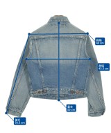 INSCRIRE（アンスクリア）デニムジャケット 紺 サイズ:38(M位) レディース/2200645928020