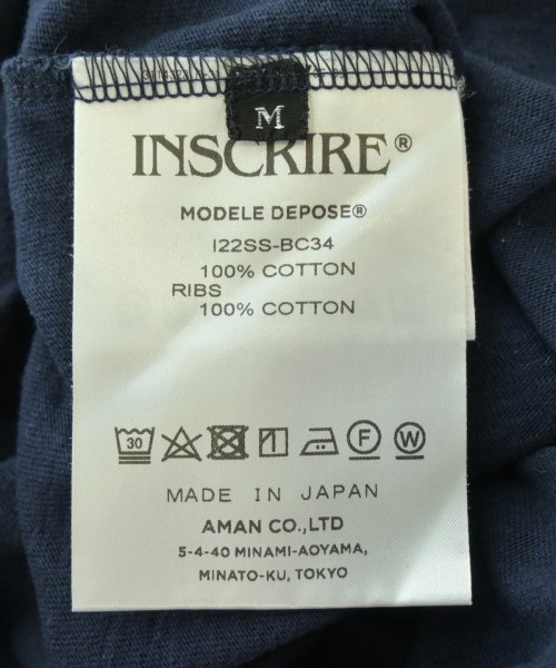 INSCRIRE（アンスクリア）ノースリーブ 紺 サイズ:M レディース/2200701028046