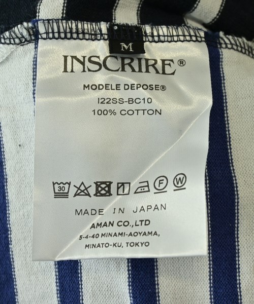 INSCRIRE（アンスクリア）Tシャツ・カットソー 白 サイズ:M レディース/2200702700156